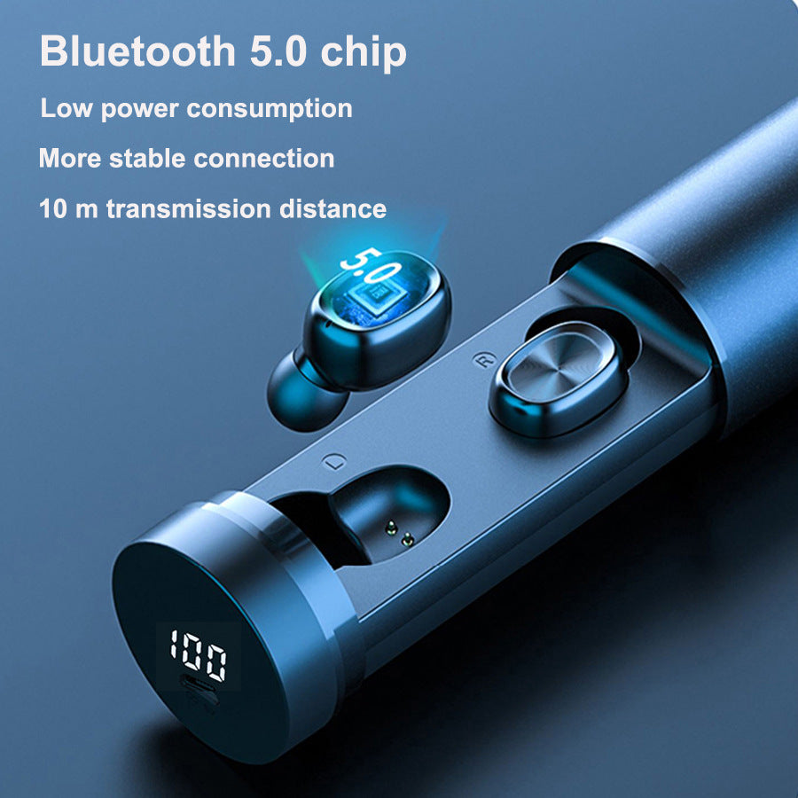 Bluetooth Earphone 5.0 Wireless Earbuds Gaming Music Headset