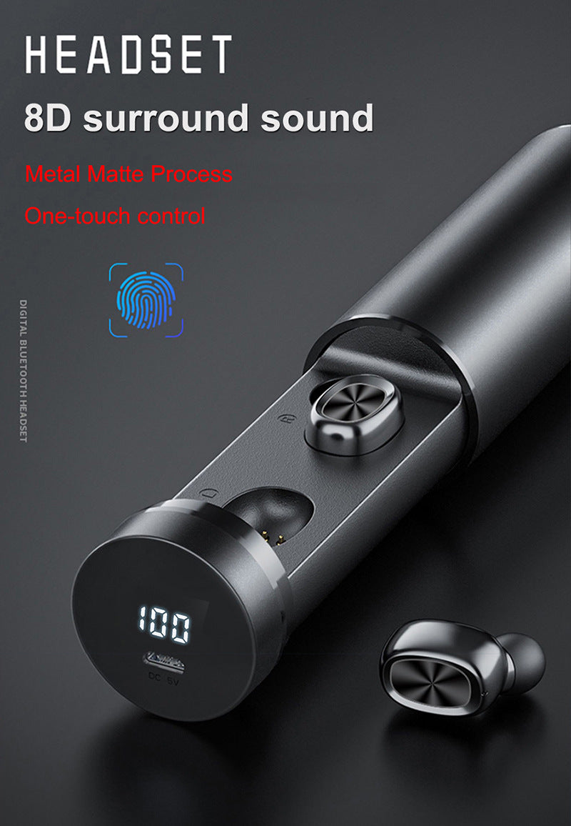 Bluetooth Earphone 5.0 Wireless Earbuds Gaming Music Headset